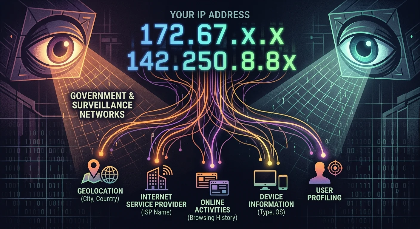 What Your IP Address Reveals to Governments and Surveillance Networks
