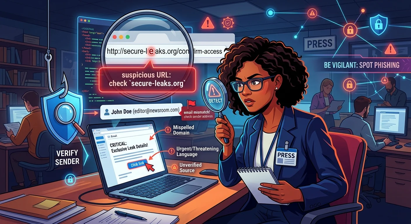 How Activists and Journalists Can Spot Phishing Links Before Clicking